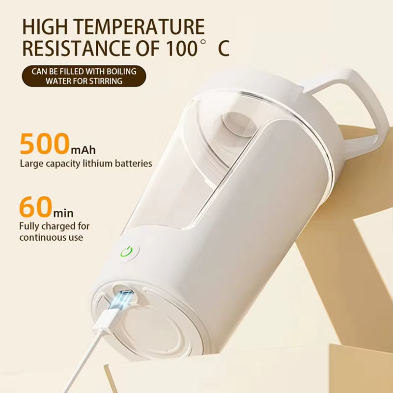 Xiaomi Shaker Cup USB Charging Shaker Cup for Protein Shaker Meal Replacement Shake Portable Gym Water Bottle Mixing Cup 450Ml